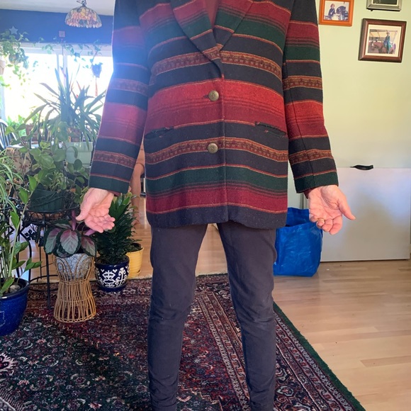 Fall blazer: wool blend, fully lined, size medium - Picture 5 of 7